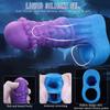Penis Ring Male Realistic Penis Sleeve Extender Cock Sleeve Dick Enlargement Delay Ejaculation Cock Ring Reusable Condom Sex Toy