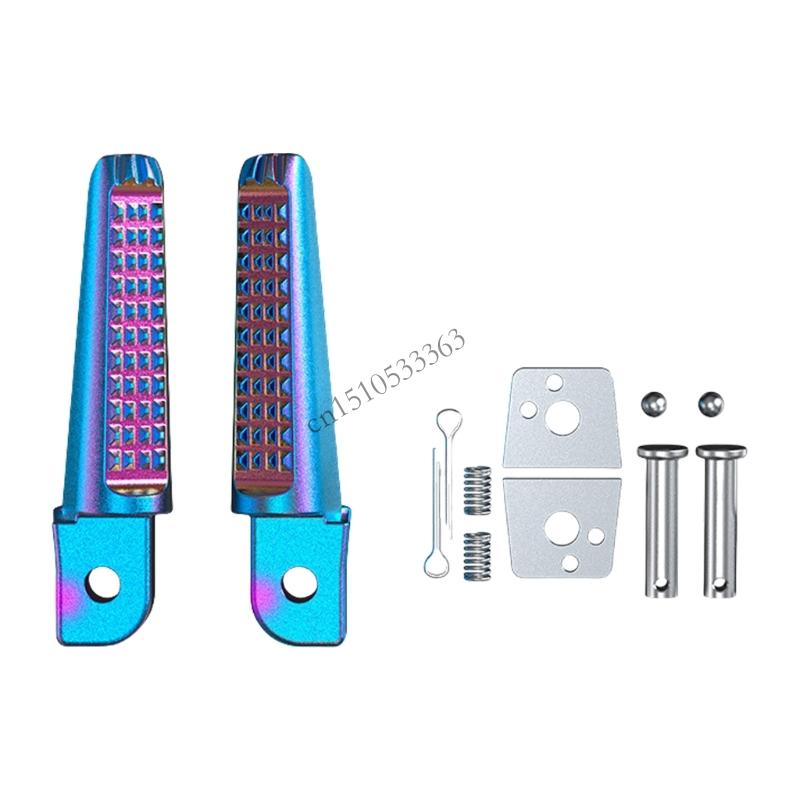 090E 1 Pair Motorbike Accessory for 150 CB190R Motorcycle Rear Footpeg Supports Replacement Foot Rest Brackets