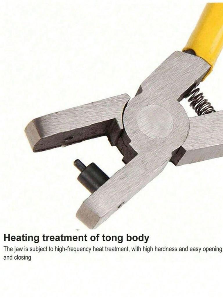 1pc 2mm Universal Handheld Watch Band Pliers, Belt Hole Punch Tool, Hole Punch Eyelet Tool, Tag Punching Machine, Strap Hole Puncher Back To School