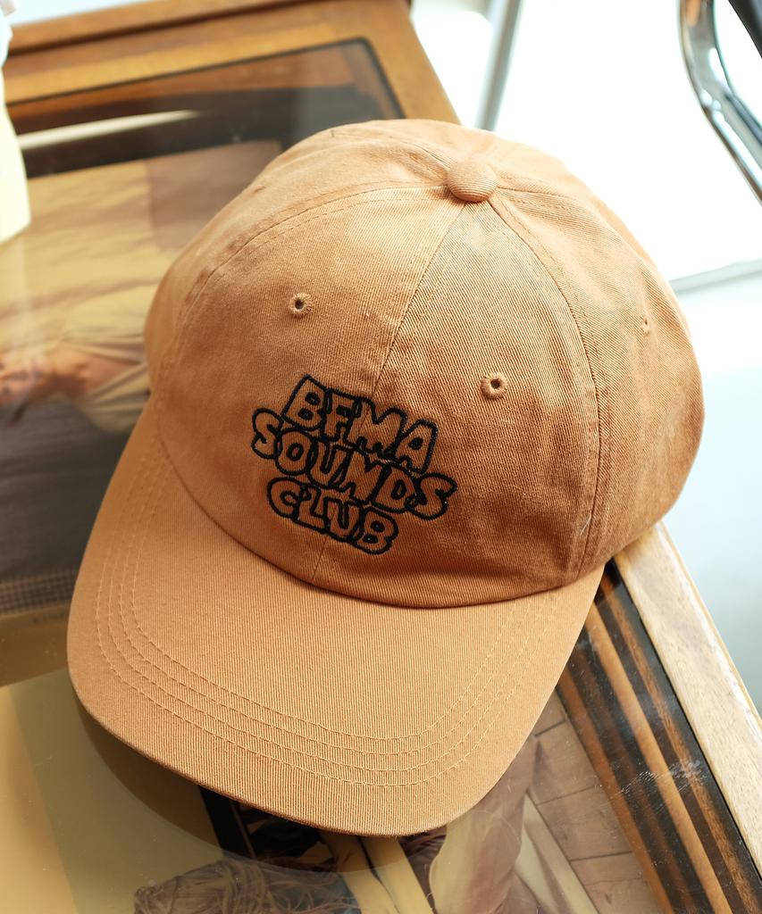 Beollunpeulenjeu Bfma Sounds Club Washed Ball Cap Camel