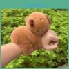 Capivara Fofa e Abraçável Poppa Anel Rato-d'água Poppa Pulseira Brinquedo de Pelúcia 23cm de Altura