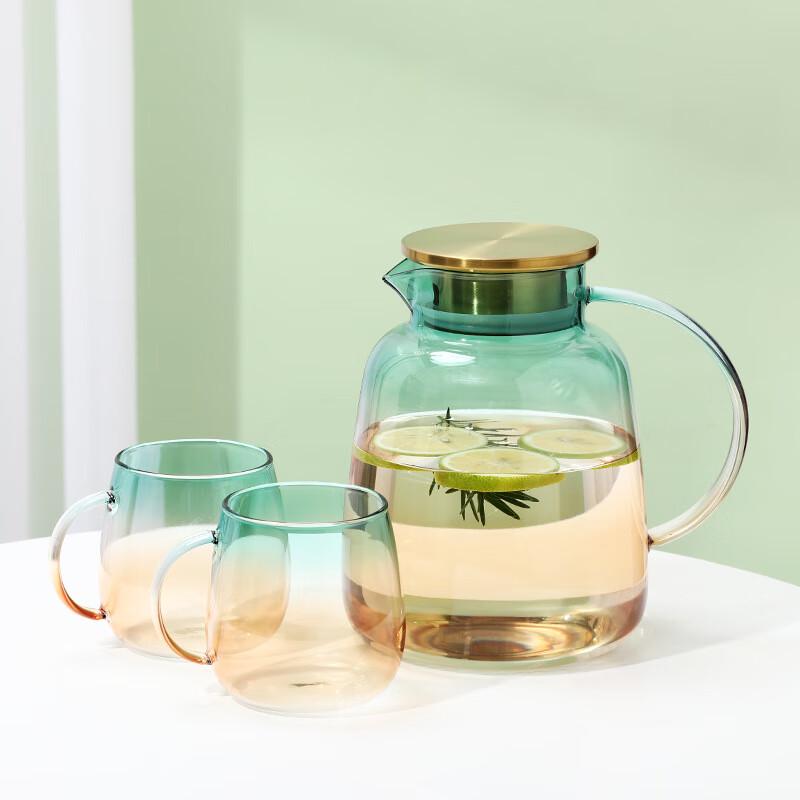 Nufeng Large Capacity Glass Pitcher Set