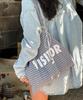 Holidayvisitor Blue Check Visitor Eco Bag