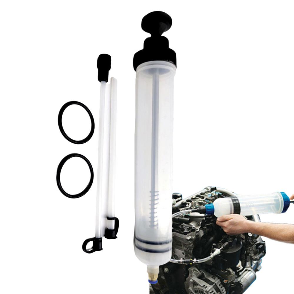 Biloljebyte Auto Manuell Oljebyte Påfyllning Extraktorpump Ergonomiskt Handtag Oljesugspruta För DIY-entusiaster Och
