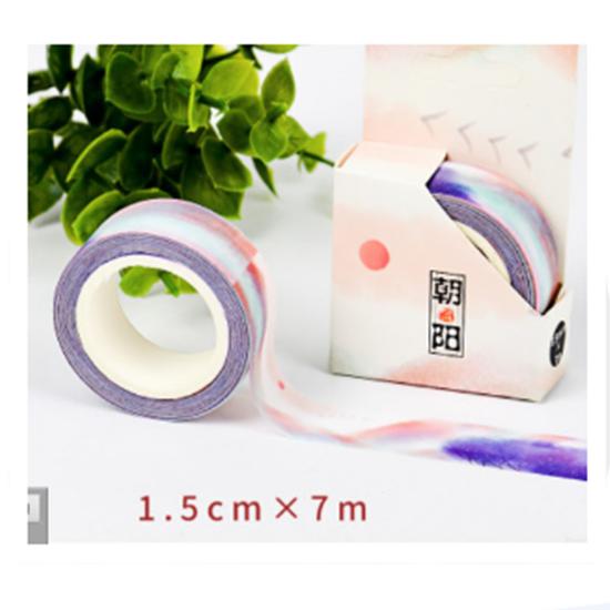 Beautiful Wash Tape Flower Plant Japanese Masking Adhesive Tape Decors Scrap Booking Sticker Label