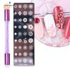 Good Quality Nail Nails Ornaments Print Template Exquisite Pattern Lightweight Detachable