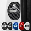Ksbha9 Car Accessories Auto Door Lock Covers Case For Skoda Octavia KAMIQ KODIAQ SUPERB RAPID KAROQ FABIA YETI Auto Decorate Stickers