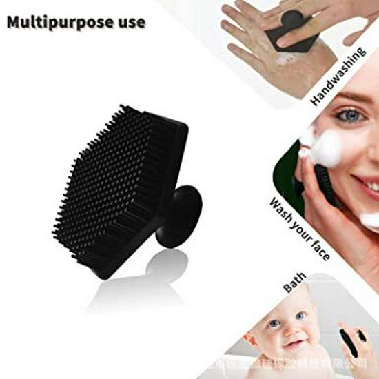 Silicone Face Cleansing & Exfoliating Brush - Gentle Skin Massager & Dead Skin Remover