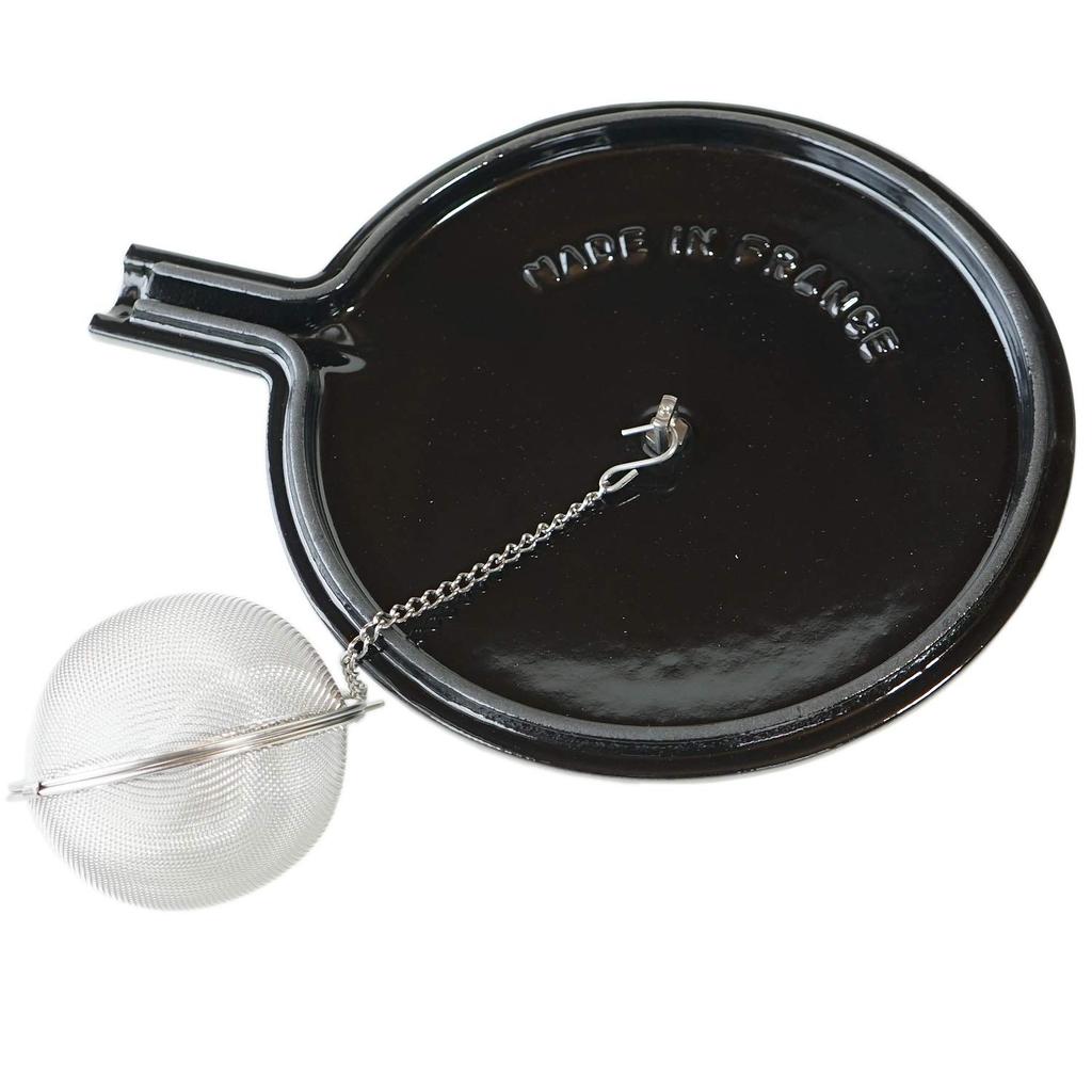 Staub Round Graphite Teapot, Gray, 1.15L, 1650018, 40509-420-0 [Used]