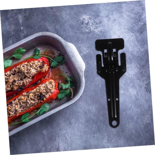 PHENOFICE Oven Tray Extractor, Heat-Resistant Oven Tray Gripper, Clip-Type Hot Plate Holder with Hanging Storage, Cookware, Kitchen Supplies