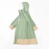 Japanese Style Outdoor Tourist Hiking Long Air-Permeable Raincoat