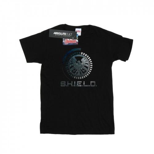 Agents Of Shield Girls Circuits Cotton T-Shirt 9-11 Years blanc