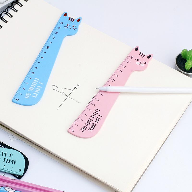 ZHILANS Cat Ruler Kawaii Accessories Cute Ruler Novelty Stationery Patchwork Ruler Color : Green ZHILANS Cat Ruler Kawaii Accessories Cute Ruler Novelty Stationery Patchwork Ruler Color : Green