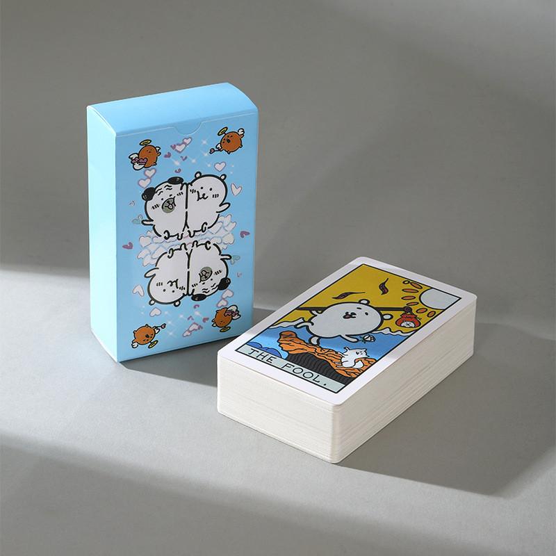 Selfdeprecating Bear Tarot Card Deck With Learning Guide For Casual Gaming And Gift