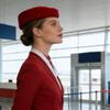 Professioneller Woll-Flugbegleiterhut Traditionelle Flugbegleiterkappe für Damen Uniformpassendes Accessoire Kopfbedeckung