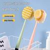 Luxurious Long-Handled Bath Brush & Soft Scrubbing Towel Set for Women & Kids