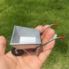 H3CD Miniature Wheelbarrow Model For Doll House Garden 1/12 Scale Landscape Display