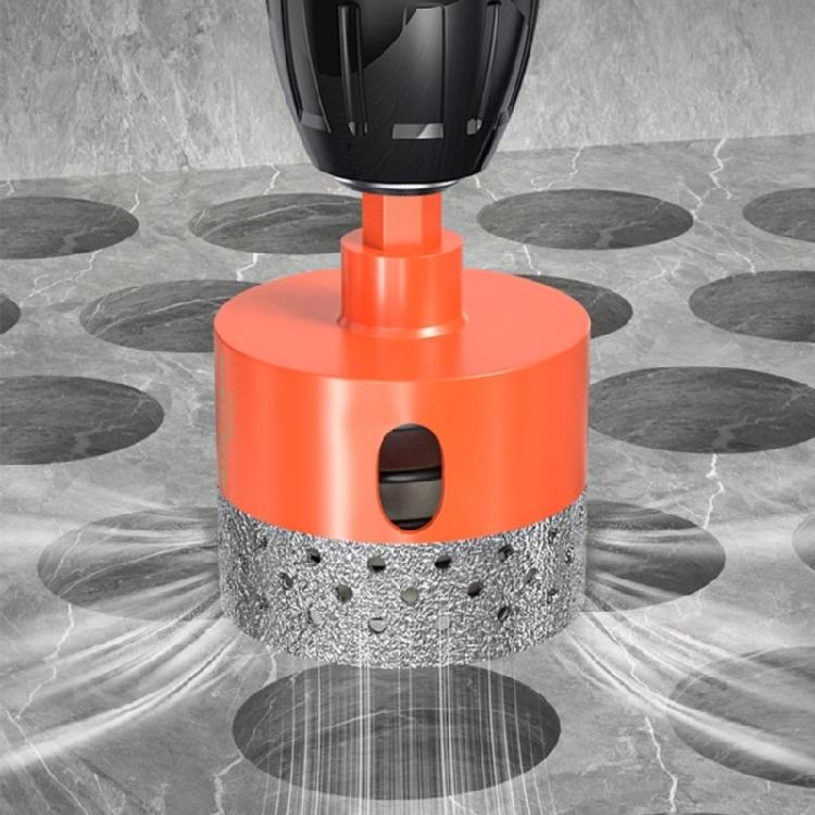 Diamonds Dry Vacuum Brazed Drilling Core Drill Bits 20-65mm Porcelain Cup Saw Tiles Granites Marble Hole Saw
