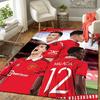 1 Stück Brasilianischer Fußballstars Teppich, Büro Teppich Innen Außen Eingang Fußmatte, Rutschfest Weich Und Bequem, Wohnzimmer. DT7070105