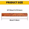 30X100cm Glossy Car Interior Vinyl Wrap Films Self Adhesive Wood Grain Stickers