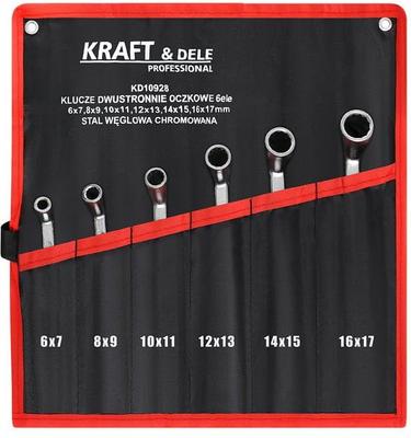 Double-ended Ring Wrenches 6 Pieces KD10928