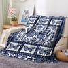 Butterfly Decoration Print Flannel Blanket, High Quality Comfortable for All Seasons, Home Decor, Warmth and Comfort, Perfect for Christmas Gifts30