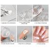 Precise Nail Stamp Kit With Interchangeable Plastic Plates And Silicone Roller For Professional Quality Results