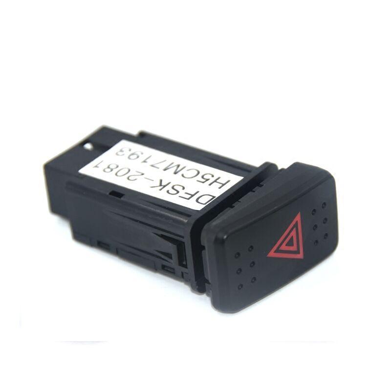 Auto parts For DFSK DFM Dongfeng SOKON Mini Bus Van Cargo Truck  c35/c36/c37 emergency light switch double flash switch 1 piece