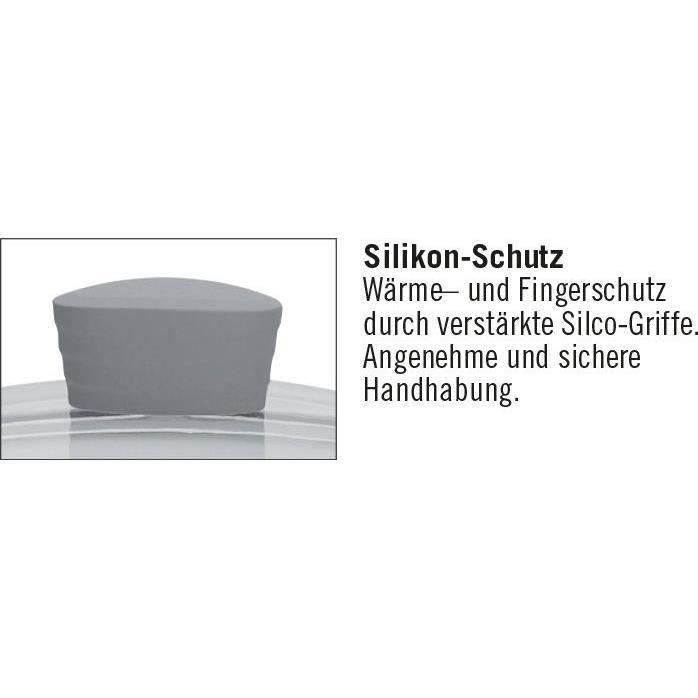 Aluguss Auflaufform - GSW - BOLERO - 28 cm - Induktion - Grau/Weiß