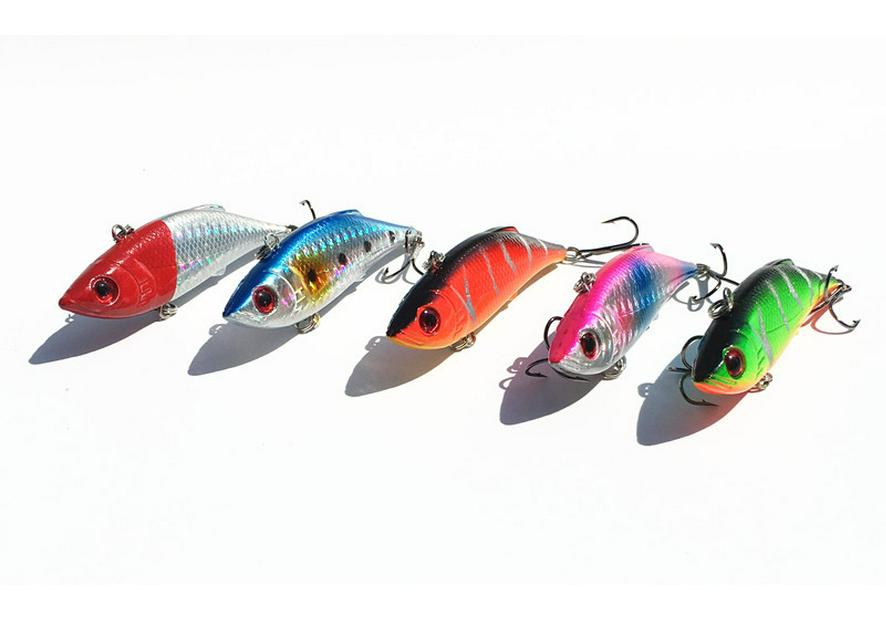 Allwasser-Fischköder: 70mm/10g VIB Minnow Köder mit Haken