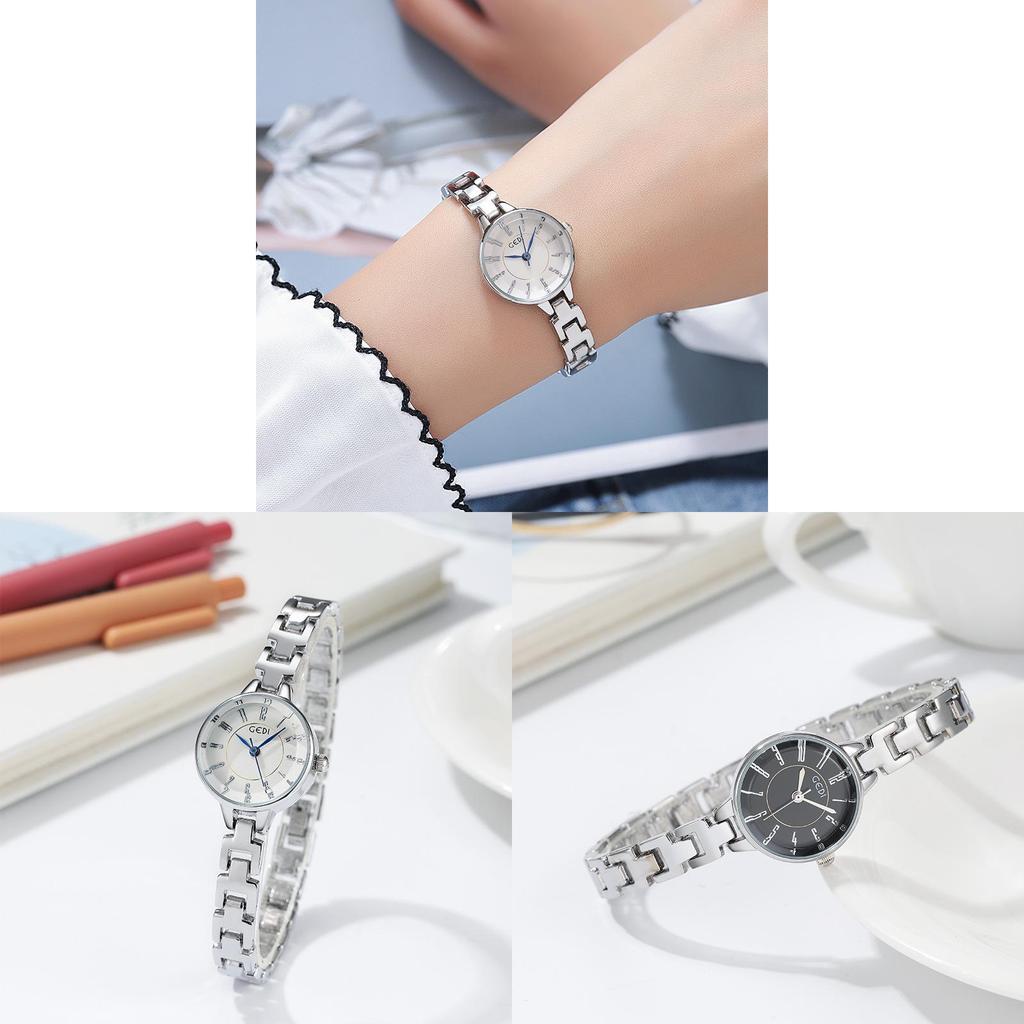 Gedi Fashion Ladies Quartz Watch With Decorative Dial For Casual Wear