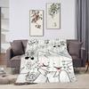 Boykisser Cute Cat Kawaii Blanket For Soft Throw Blanket for Picnic Bed Sofa Home Bedroom Cozy Warm Comfortable