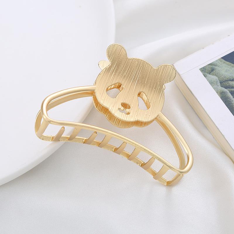 

Stylish Korean & Japanese Matte Metal Claw Clip for Updo Hairstyle