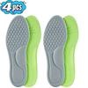 2/10pcs Unisex Soft Memory Foam Orthopedic Insoles Breathable Deodorizing Shoes Sports Anti-sweat Antibacterial Shoe Accessories
