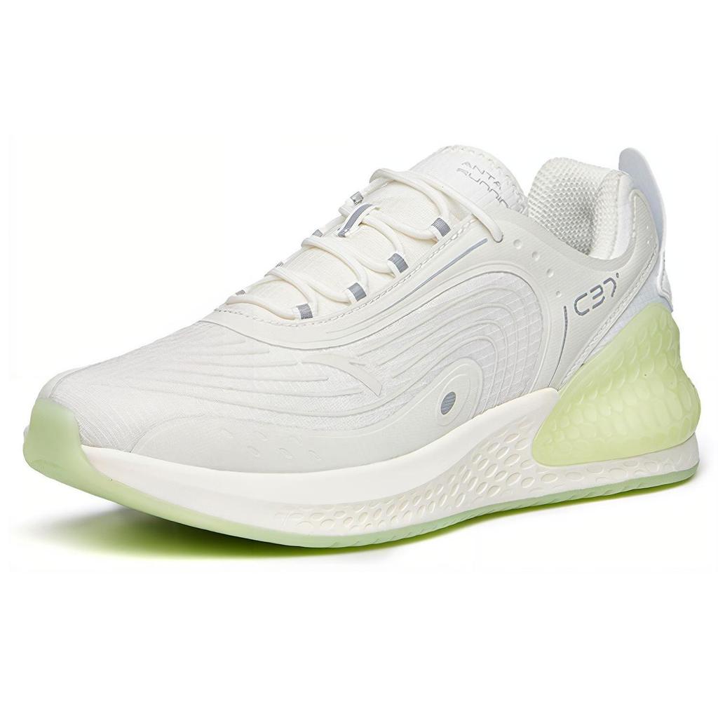 Anta C37+ Soft Sole Low top Running Shoes Men's White Green 912045537-7