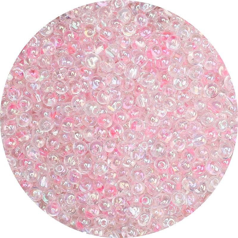 4mm Water Drop Colorful Glass Millet Beads Handmade Diy Jewelry Materials Loose Beads Accessories Package Hanging Necklace Strings Beads Nice Beads