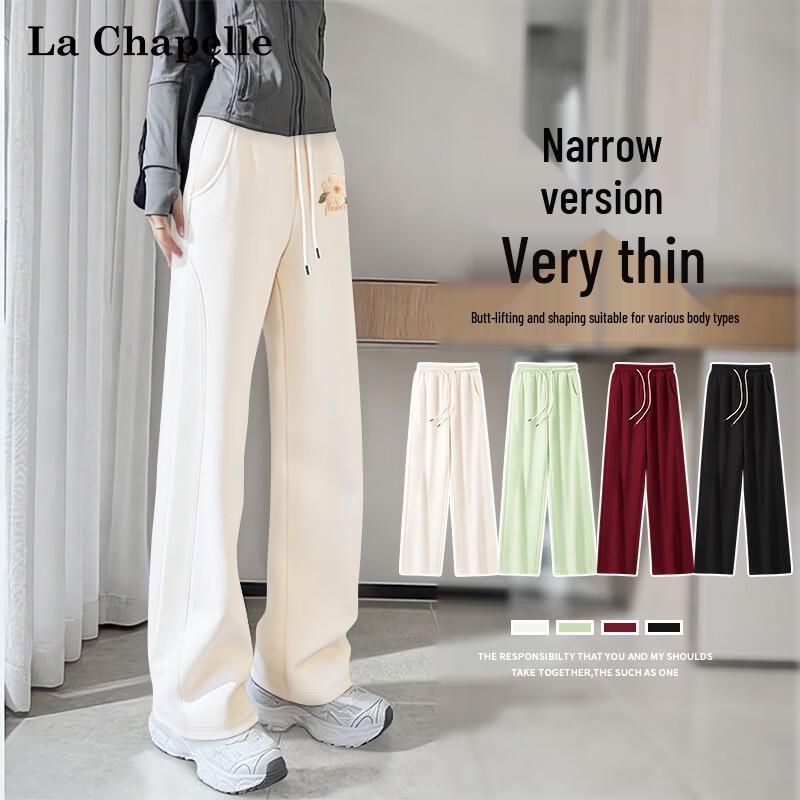 La Chapelle Women s Drapey Wide-Leg Casual Pants 2XL