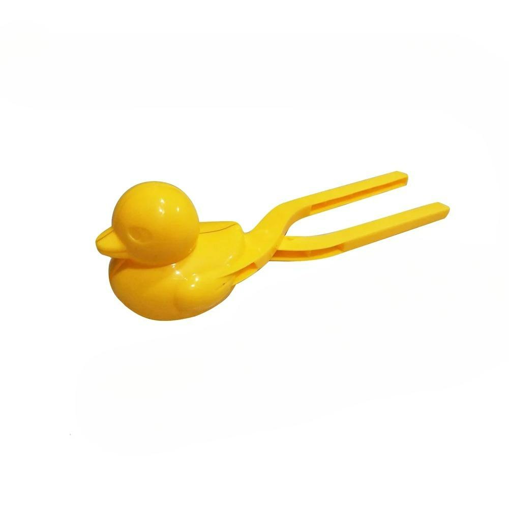 

1-6PCS Cartoon Duck Snow Ball Mold Clip Outdoor Snowball Maker Clip Creative Duck Shape Clip Creative Snow Ball Interactive Game
