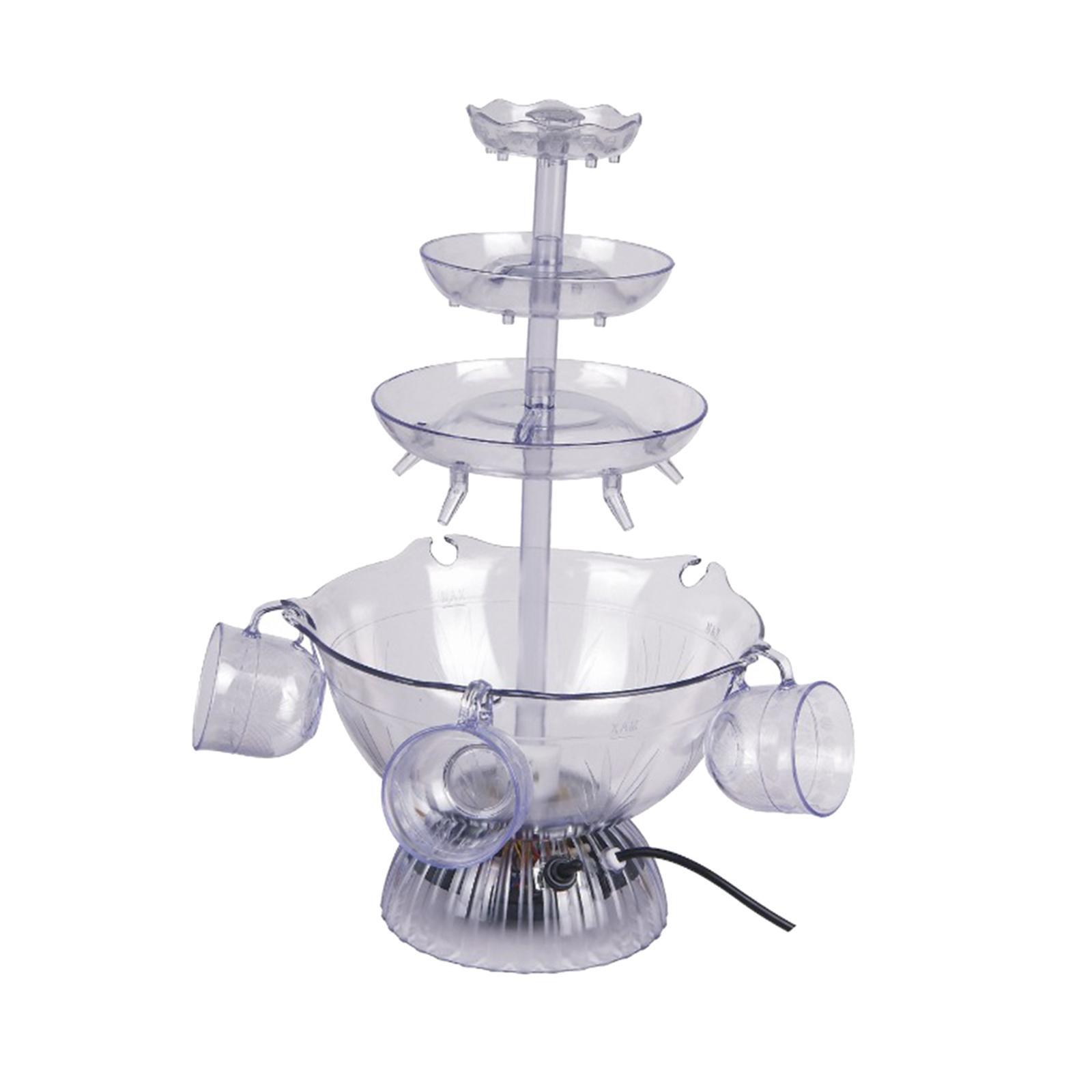 

Многофункциональный для вечеринки Layer Party 3 BBQ Plug EU Buffet Настольный декоративный фонтан