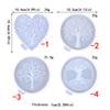 Placemat Tray Molds DIY Coaster Molds Silicone Tray Molds Epoxy Resin Casting Molds for DIY Casting Home Decoration