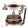 Desktop Retro Vintage ID Telephone with Display FSK/DTMF for Home  Office Hotel Decoration