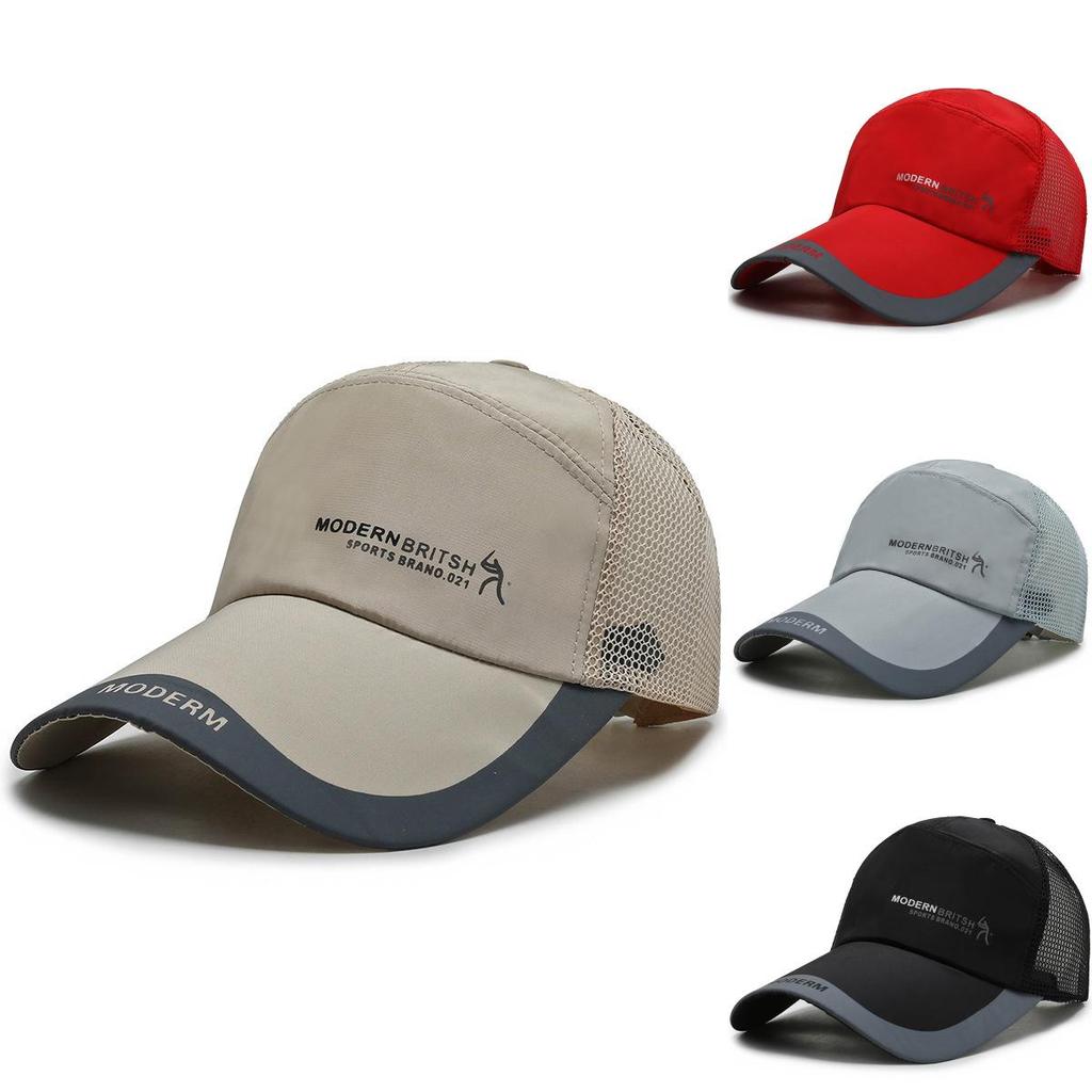 Adjustable Mens Baseball Hat With Windproof Features And Stylish Letter Print