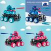 Inertia Impact Transforming Tank Toy For Kids With Shooting Function And Deformation