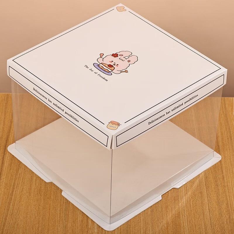 Changbaosen 10-inch 3-Tier Cake Boxes (50-Count)
