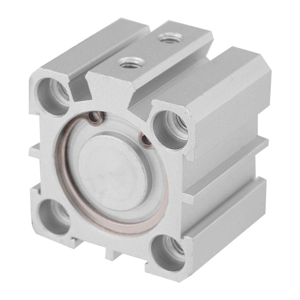 SDA25 10 25mm Bore 10mm Stroke Aluminum Double Acting Pneumatic Air Cylinder