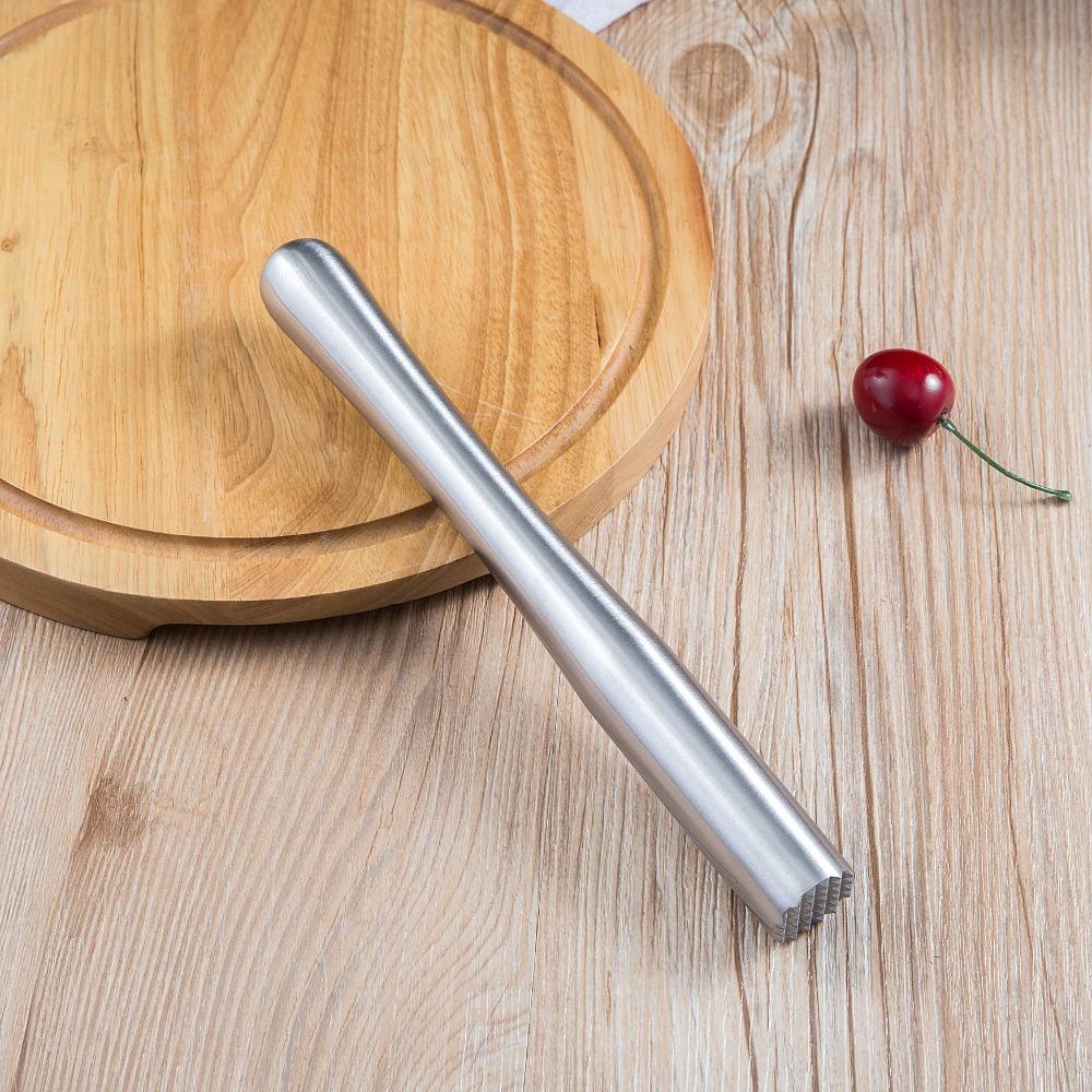 Nerezový muddler na led KFS-008 Mačkadlo na citrony Cocktailový muddler Barové nářadí pro míchání nápojů Použití v barech a restauracích KFS-008