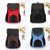 Pet Carrier Mesh Backpack, Cat Breathable , Portable Ventilated and Outdoor Collapsible Red