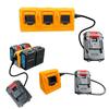 2/4/6 Slots Battery Adapter Converter For BL1830 BL1840 BL1850 BL1860 18V 21V Lithium Battery Power Tool Accessories