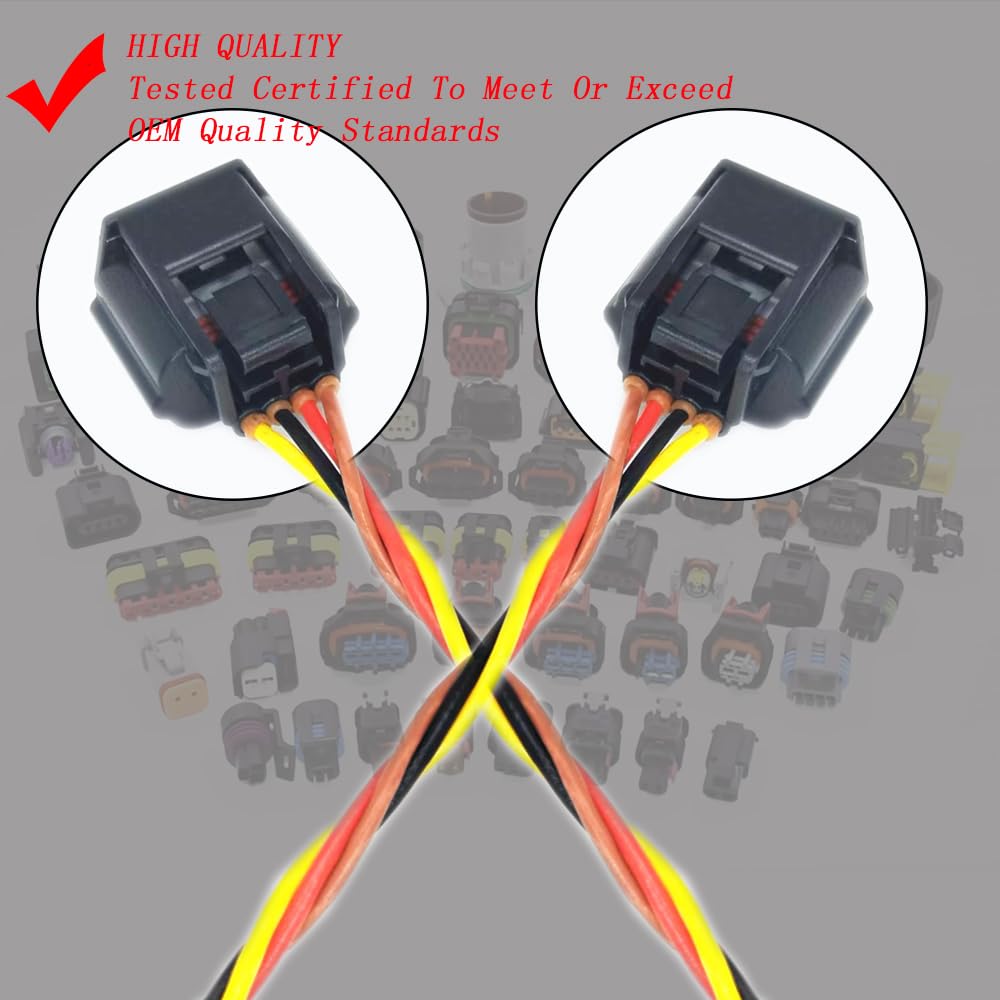 Mass Air Flow Sensor Connector Plug Pigtail Harness 22680-3VA0A AFH60M-47 Replacement for Nissan Infinity