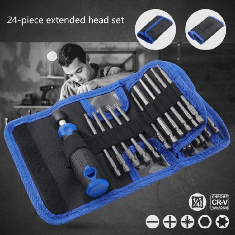Precision Screwdriver Set 24 in 1 Screwdriver Kit with 23 Bit Impact Screwdriver